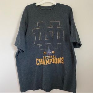 Unisex Notre Dame 2018 National Championship Shirt